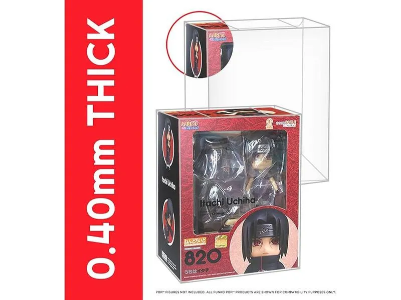 EvoRetro Acryl Box PET Gehäuse für Nendoroid Actionfiguren 10 St EvoRetro Acryl Box PET Gehäuse für Nendoroid Actionfiguren 10 St