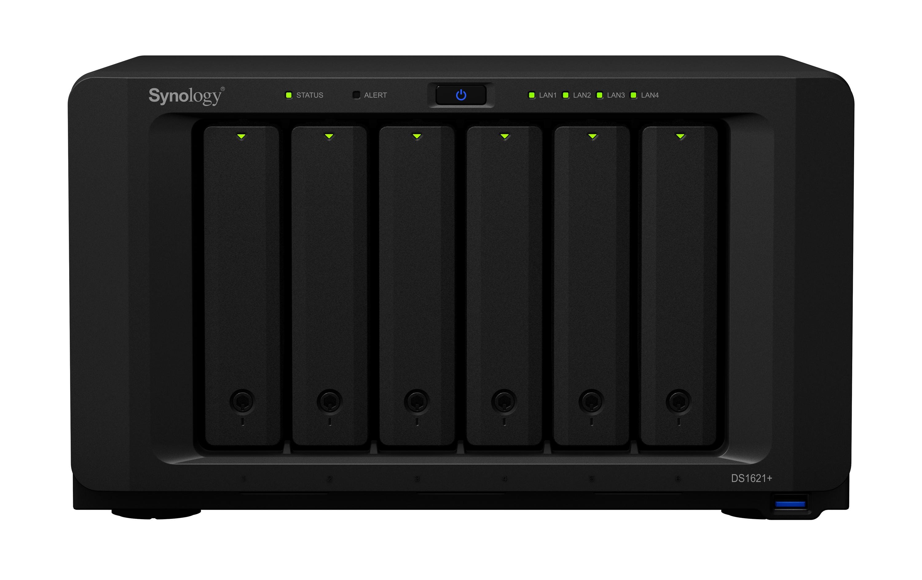Synology NAS DiskStation DS1621+ 6-bay Synology Plus HDD 72 TB