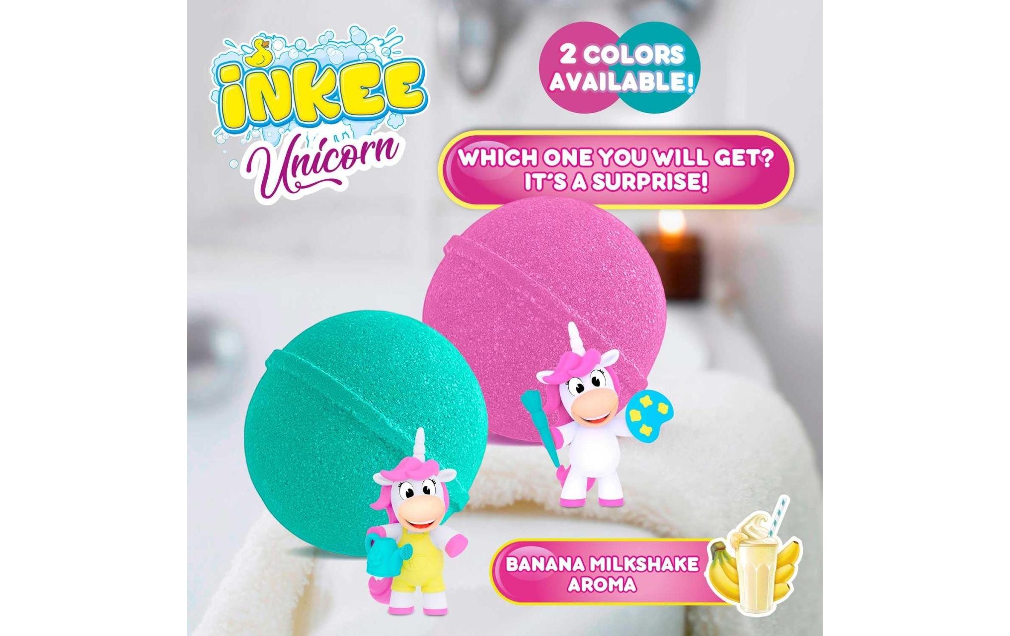 Craze Inkee Surprise Badebombe Unicorn Professions 2 Stück