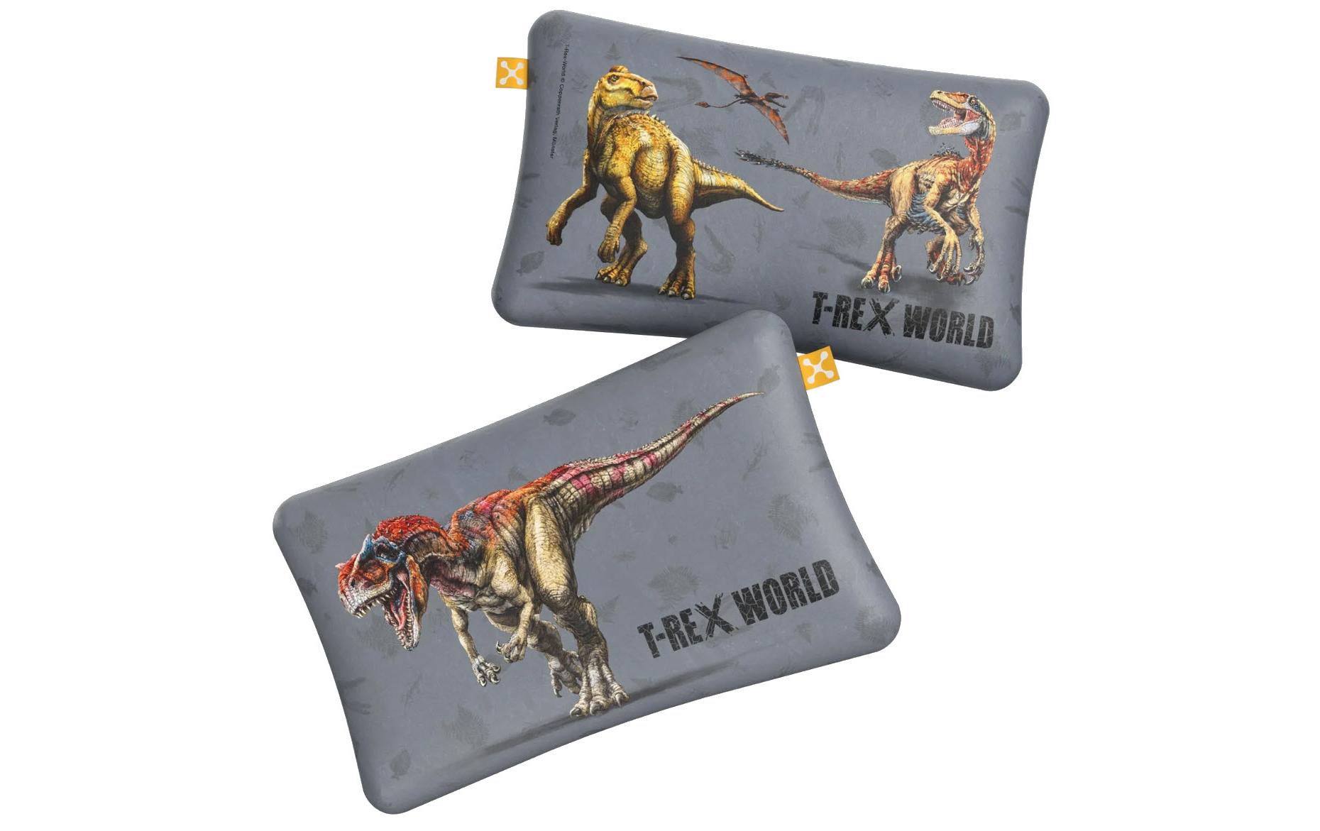 Smartsleep Kinder Kopfkissenbezug Comfort T-Rex World 50 x 32 cm