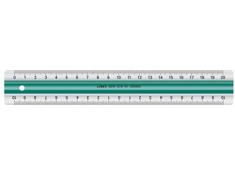 Linex Lineal Super Ruler 20 cm