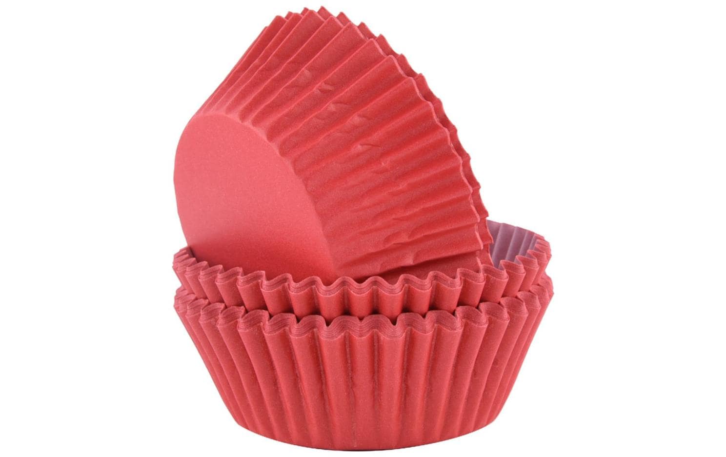 PME Cupcake Backform Rot, 60 Stück