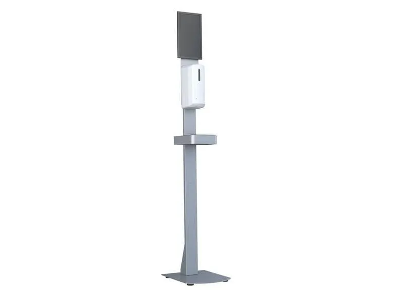 Multibrackets Desinfektionsmittelständer Hygienebox Stand weiss / 9646 Multibrackets Desinfektionsmittelständer Hygienebox Stand weiss / 9646