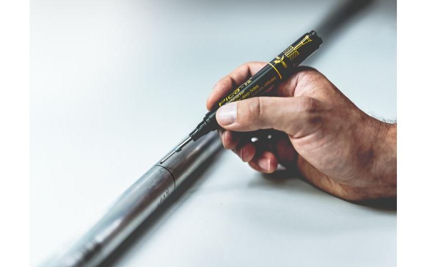 Pica Tieflochmarker Pica-Ink Schwarz