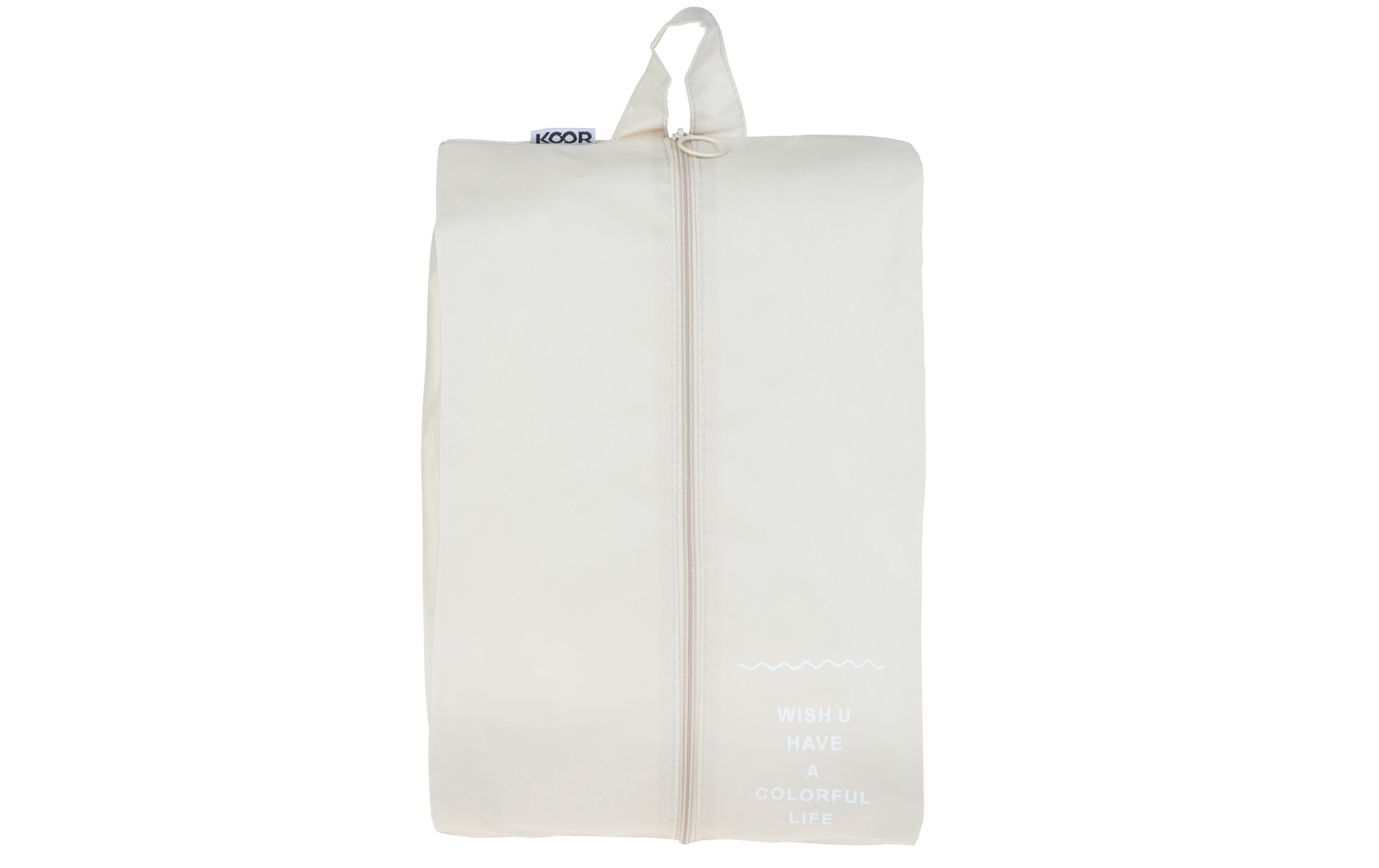 KOOR Kleiderbeutel Set Reesa, 4-teilig, Beige