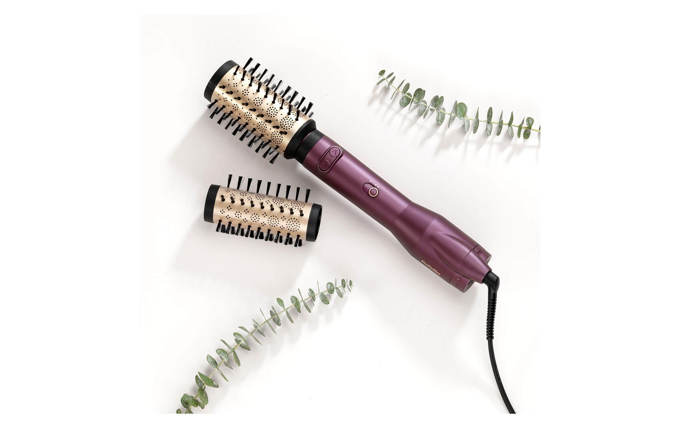 Babyliss Big Hair Dual Rotationsbürste Ionen-Technologie Rosa Schwarz