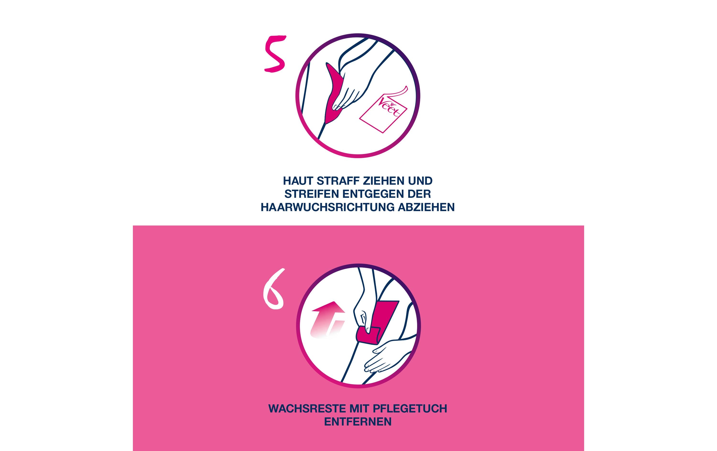 Veet Haarentfernungs-Wachs Easy Wax Roll-On 50 ml