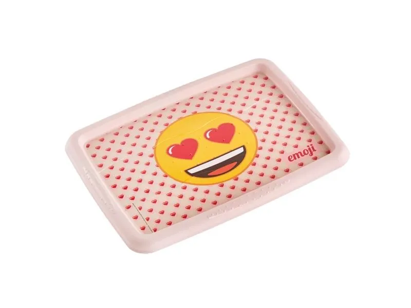 keeeper Karolina Emoji Hearts Emoji Hearts Kunststoffbox rosa 15 L keeeper Karolina Emoji Hearts Emoji Hearts Kunststoffbox rosa 15 L