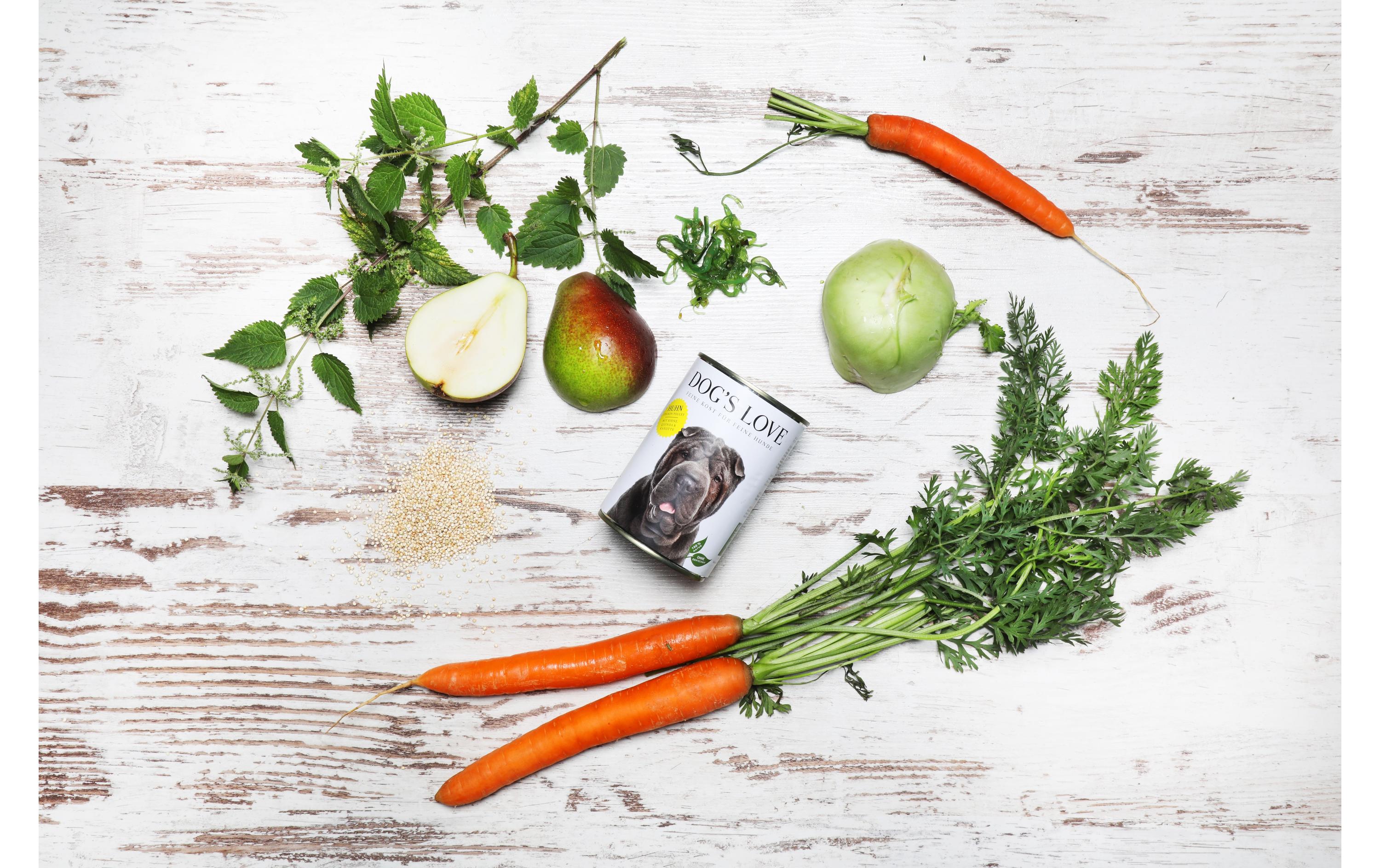 Dog's Love Nassfutter Adult Huhn, 400 g