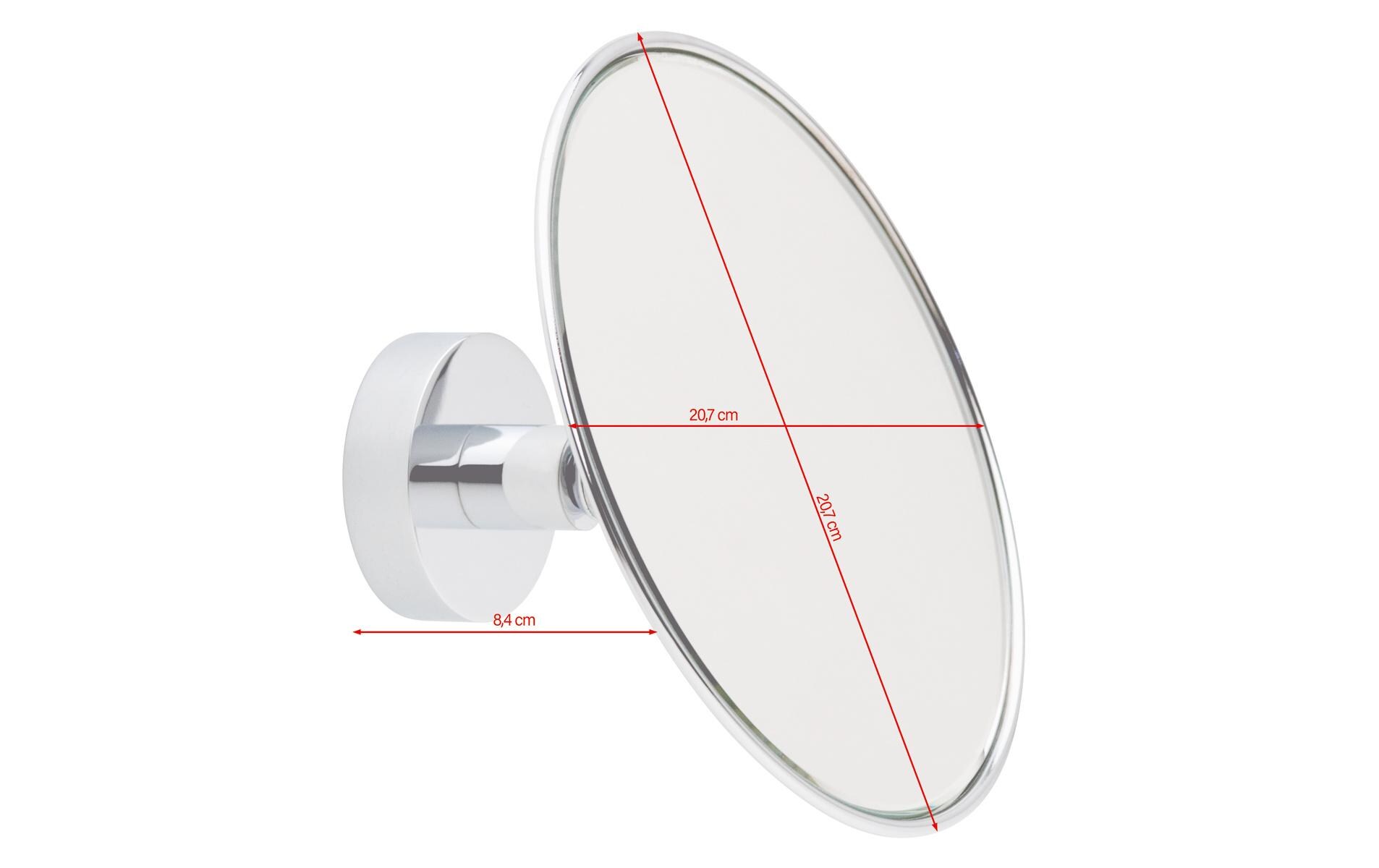 tesa Kosmetikspiegel Visioon Silber