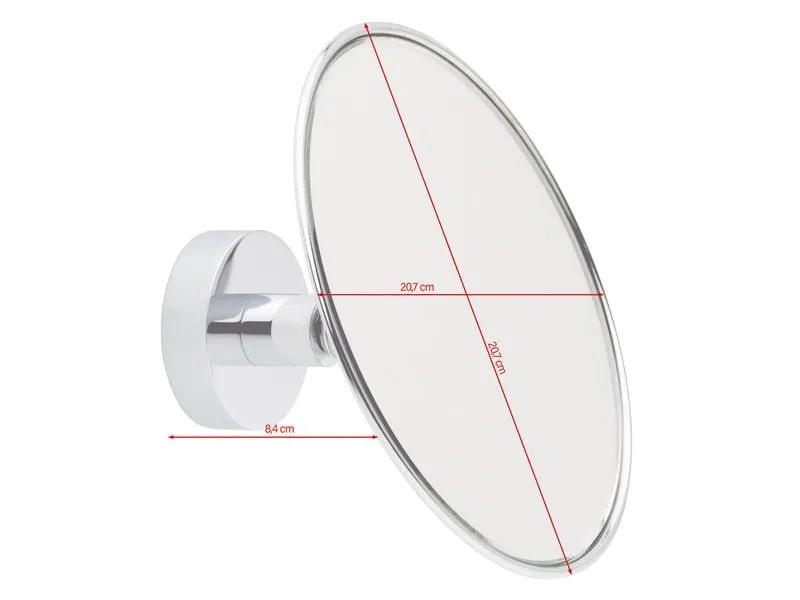 tesa Kosmetikspiegel Visioon Silber