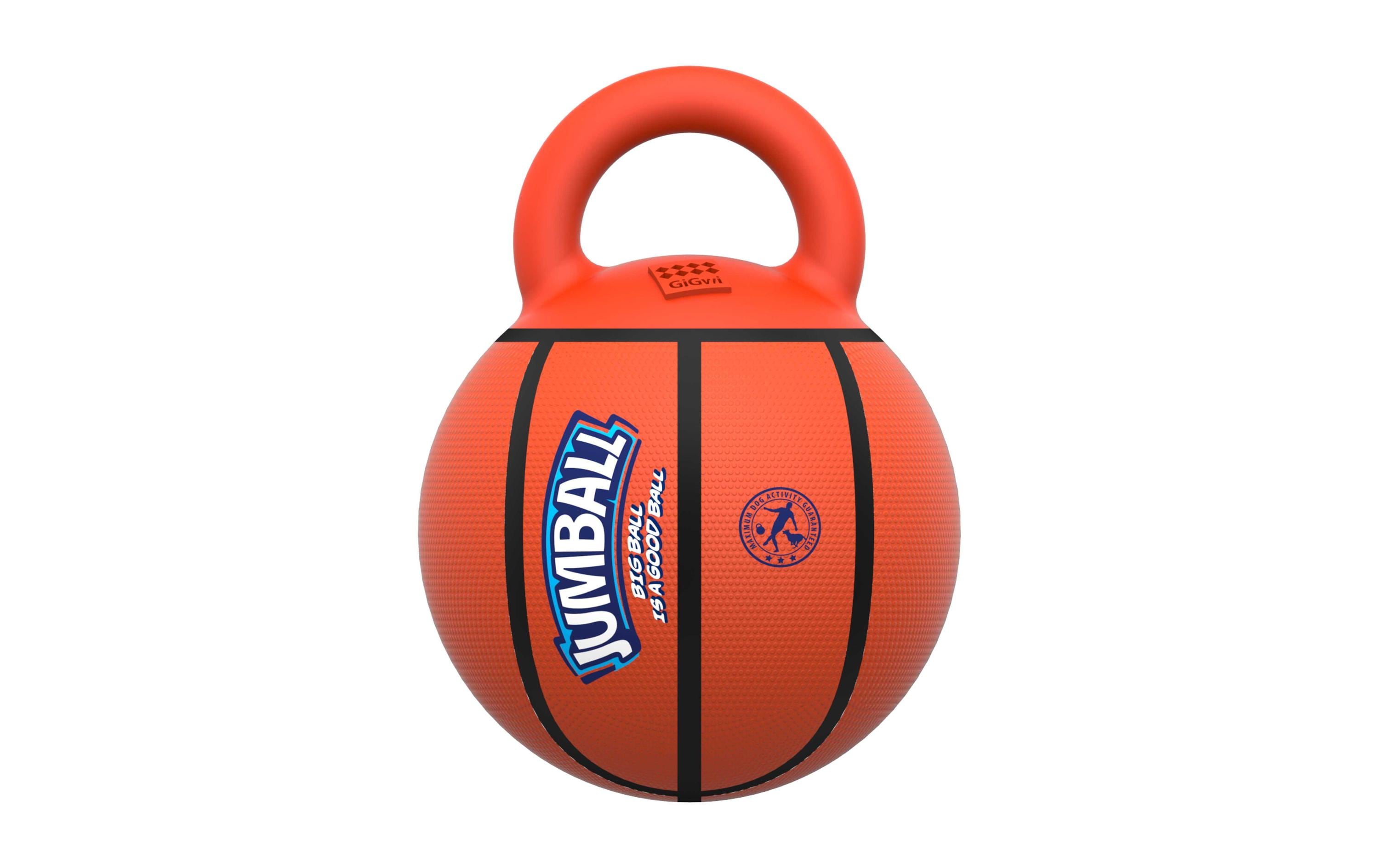 GiGwi Hunde-Spielzeug Jumpball, Basketball, Orange