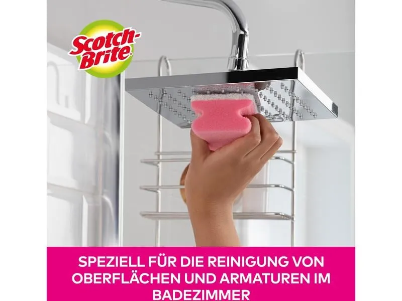 Scotch-Brite Schwamm 3M Scotch-Brite Bad 16 Stück Pink Scotch-Brite Schwamm 3M Scotch-Brite Bad 16 Stück Pink