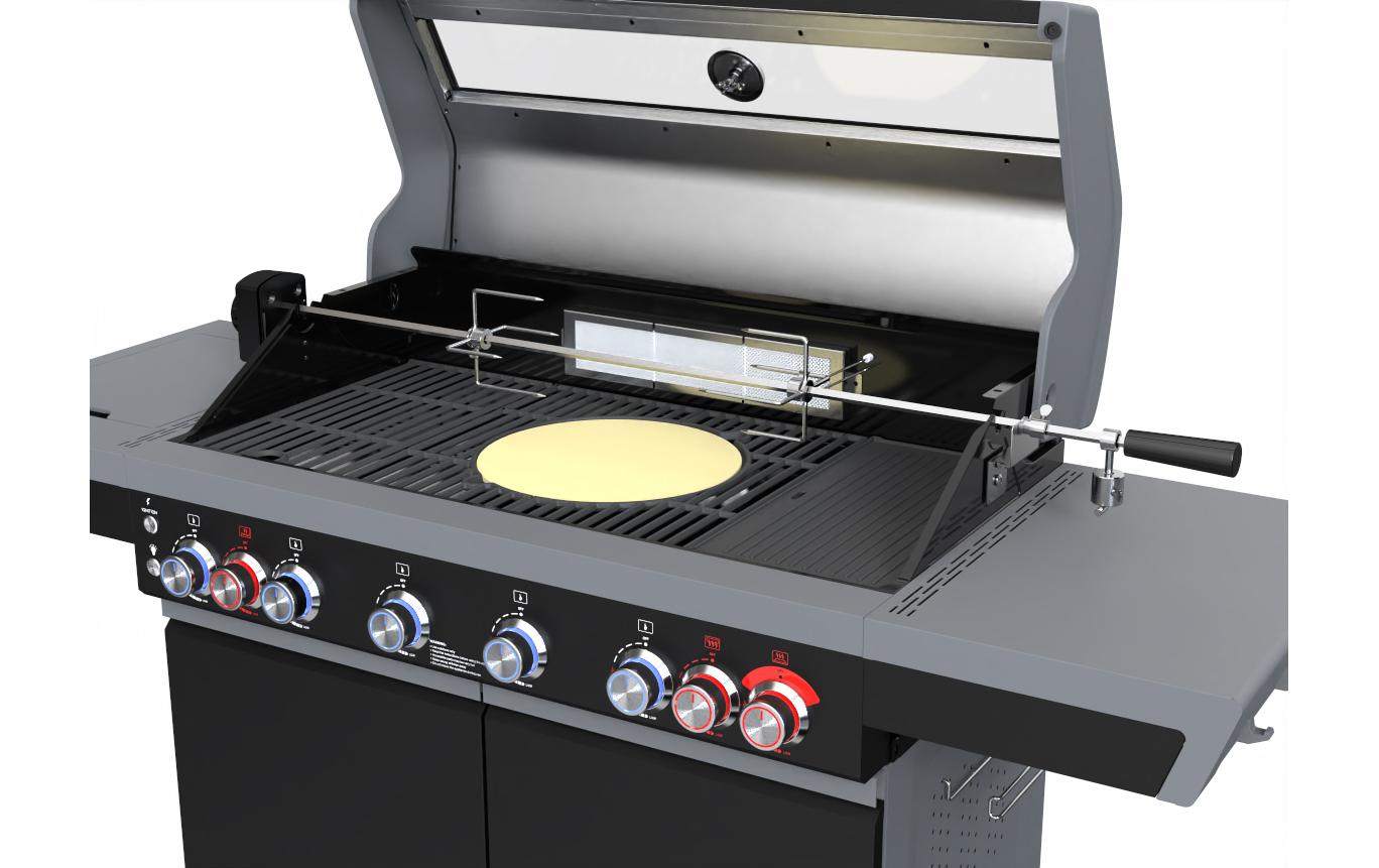 OHMEX Gasgrill OHM-BBQ-6225SB