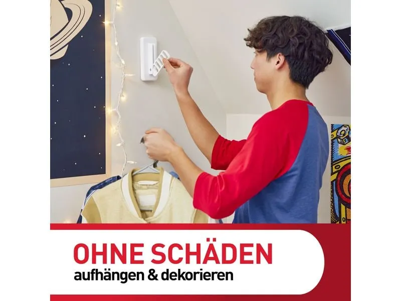 3M Klappbarer Kleiderbügel Grau 3M Klappbarer Kleiderbügel Grau
