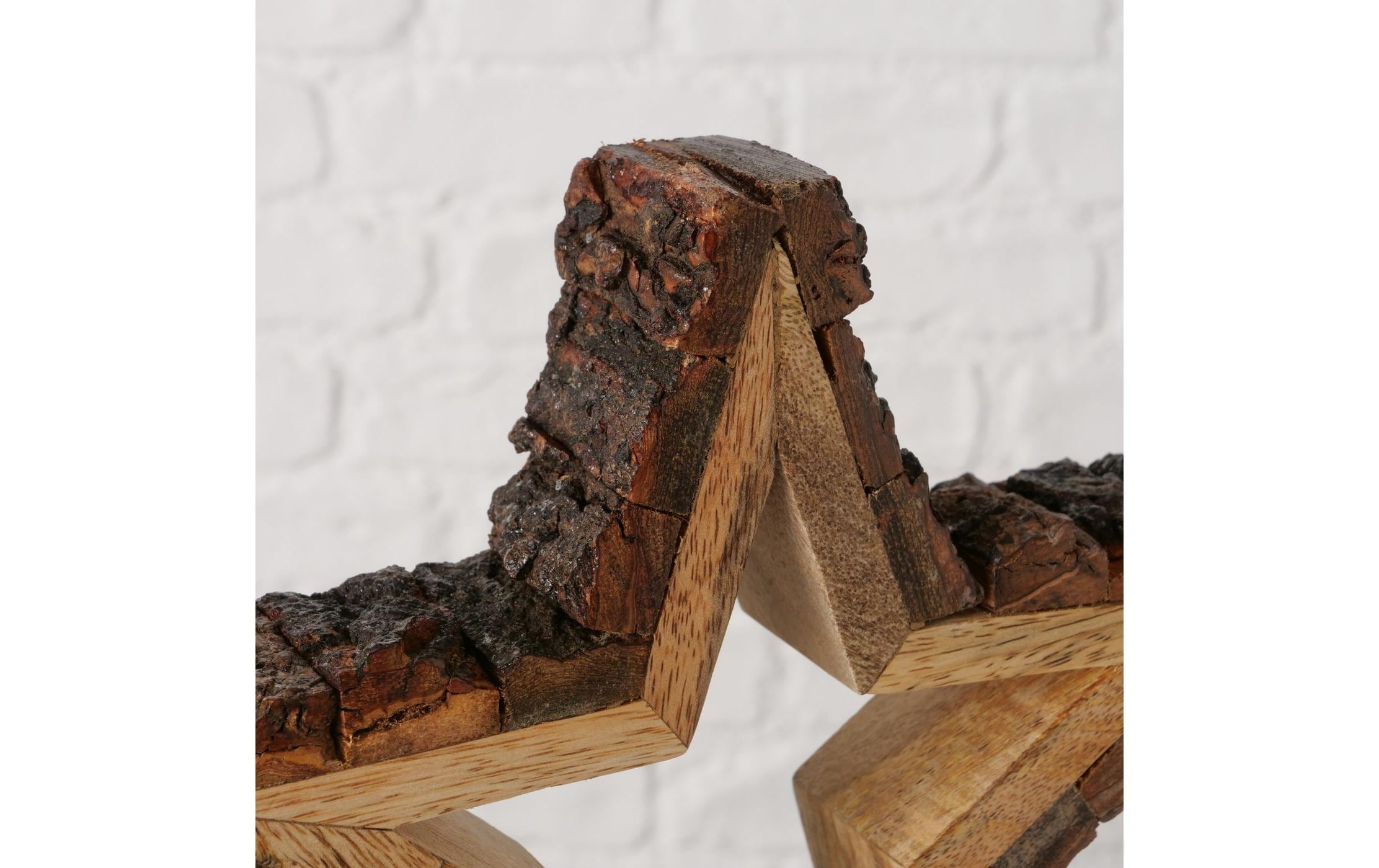 Boltze Aufsteller Stern Barka Mango, 19.5 x 18.5 cm