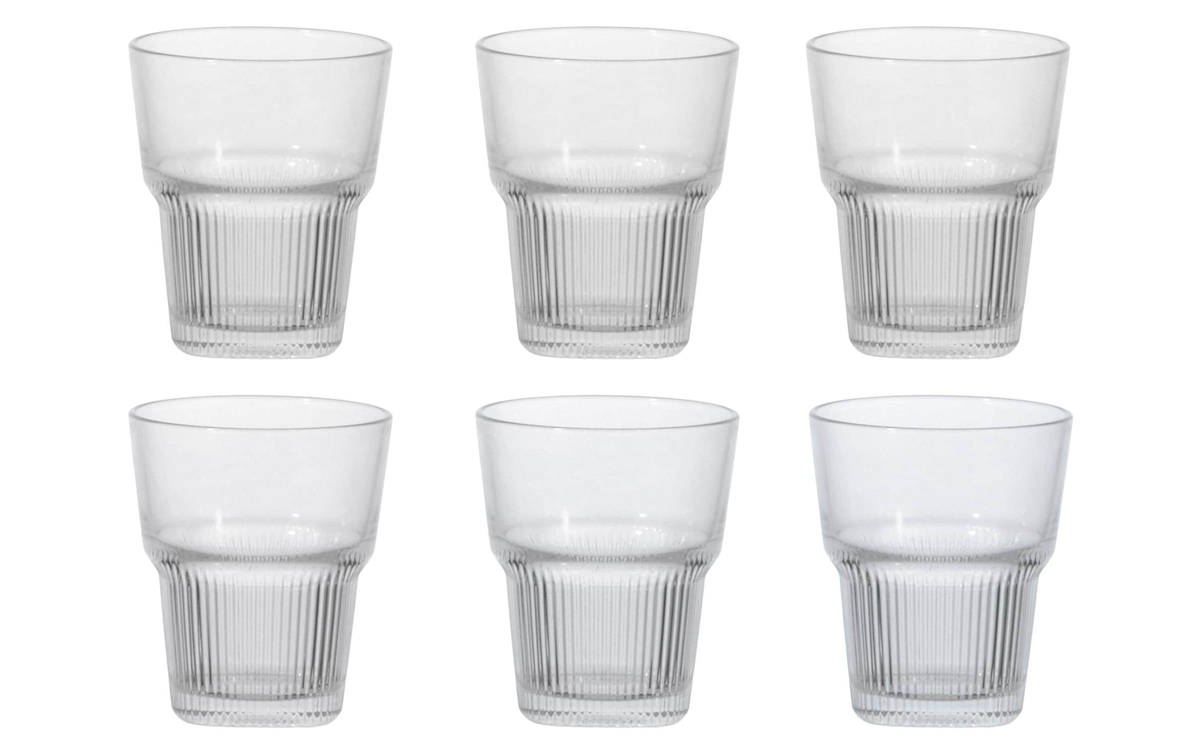 Arcoroc Whiskyglas Starline 270 ml, 6 Stück, Transparent