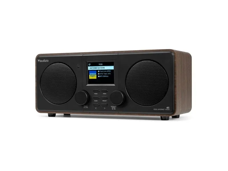 Audizio DAB+ Radio Foza Braun/Schwarz Audizio DAB+ Radio Foza Braun/Schwarz