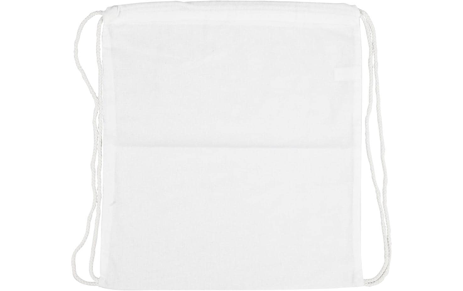 Creativ Company Turnbeutel Baumwolle, 1 Stück, Weiss