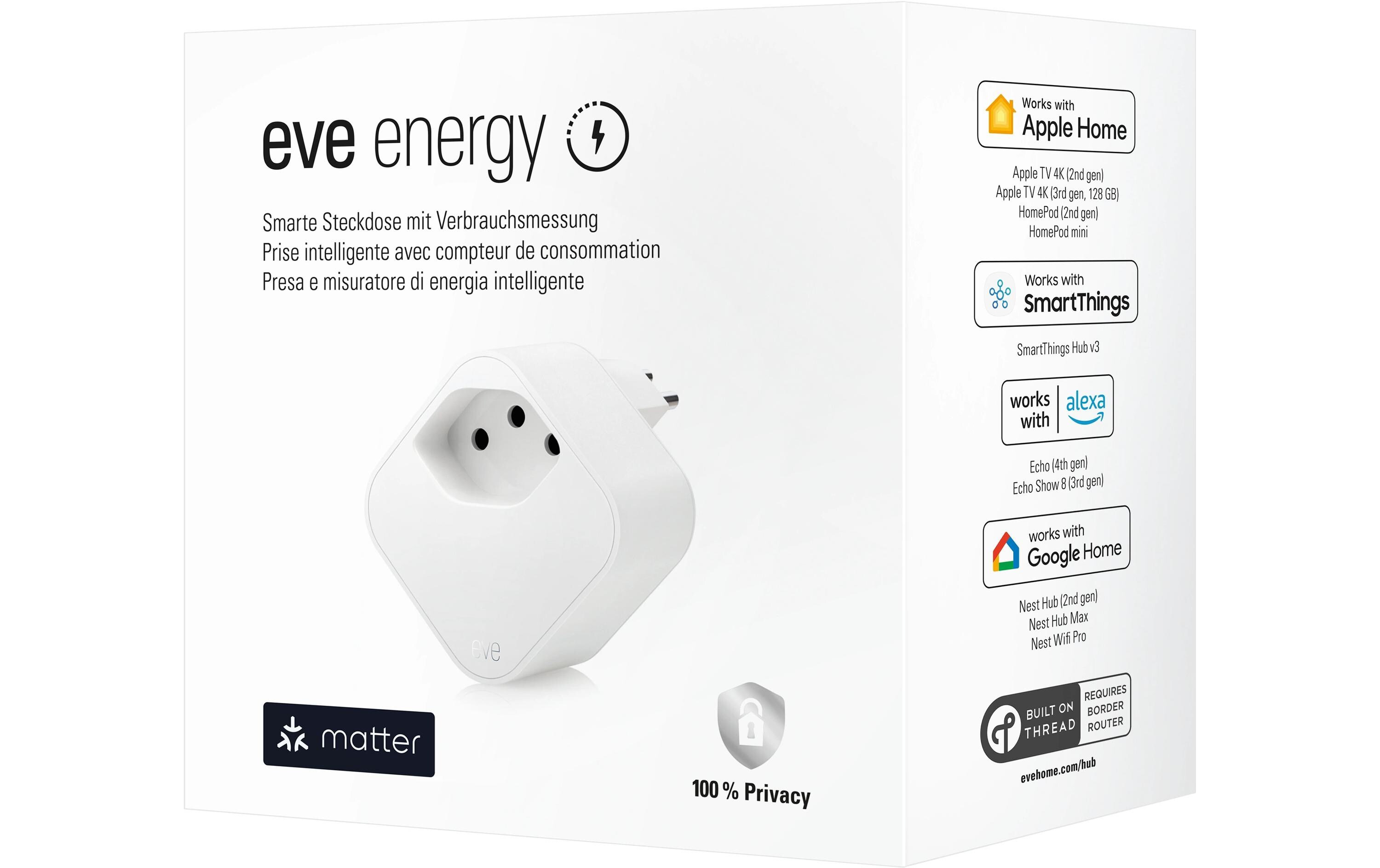 Eve Systems Smart Home Steckdose Eve Energy