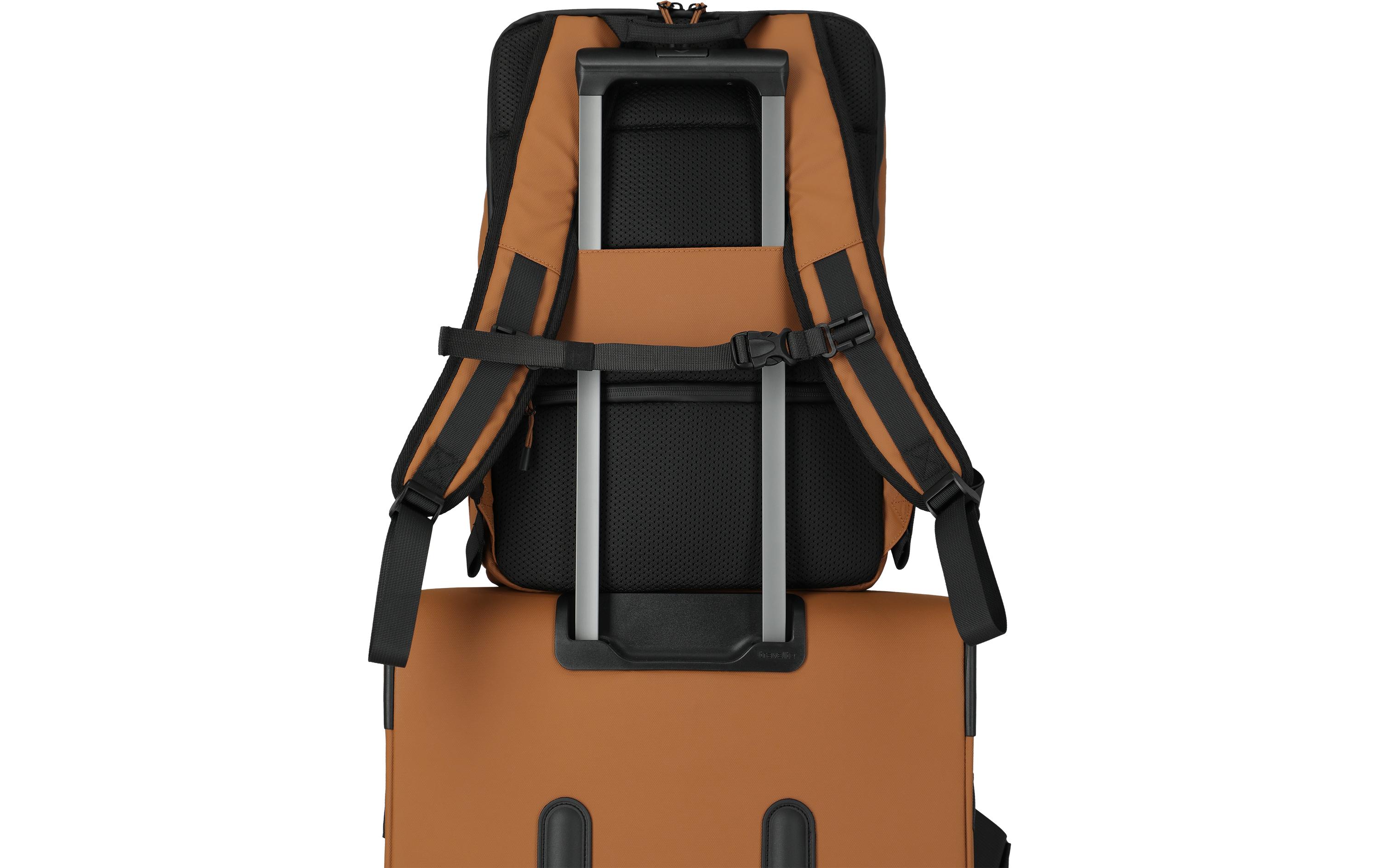 travelite BRIIZE Rucksack M 23 l Braun Curry