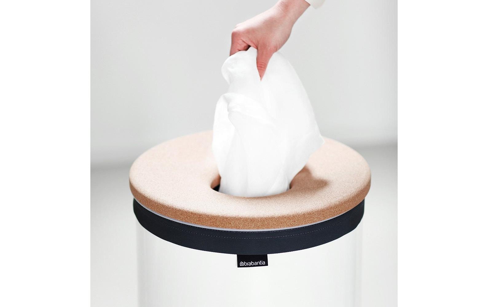 Brabantia Wäschesammler Weiss, 60 l