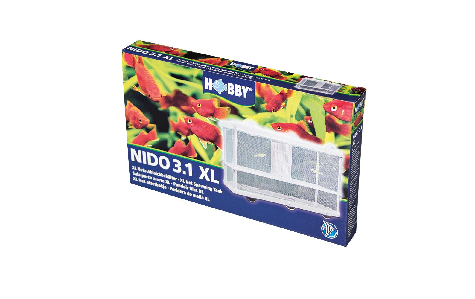 Hobby Aquaristik Ablaichbehälter Nido 3.1 XL, 25 x 15 x 14.5 cm