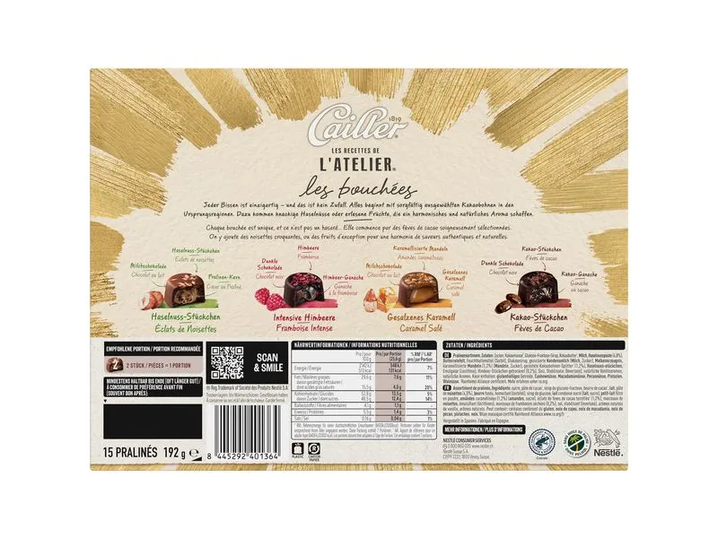Cailler LRDA Xmas Pralinen 192 g Cailler LRDA Xmas Pralinen 192 g