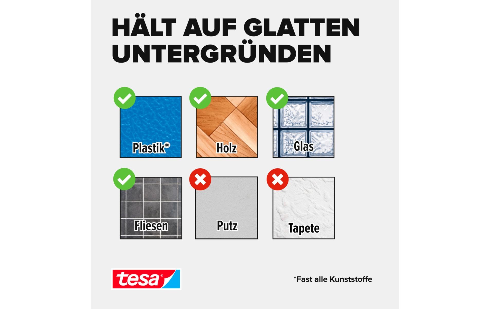 tesa Klebeband Universal Nano Tape 1 Rolle - 3 m x 30 mm