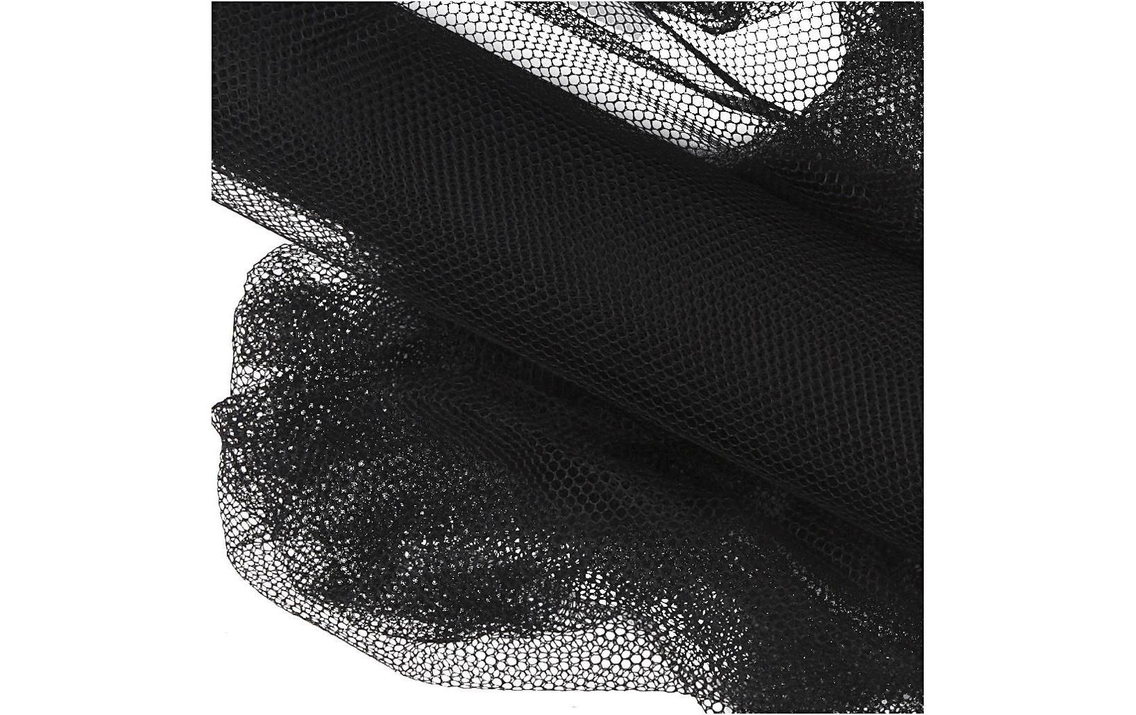 Creativ Company Tüll 50 cm x 5 m Schwarz