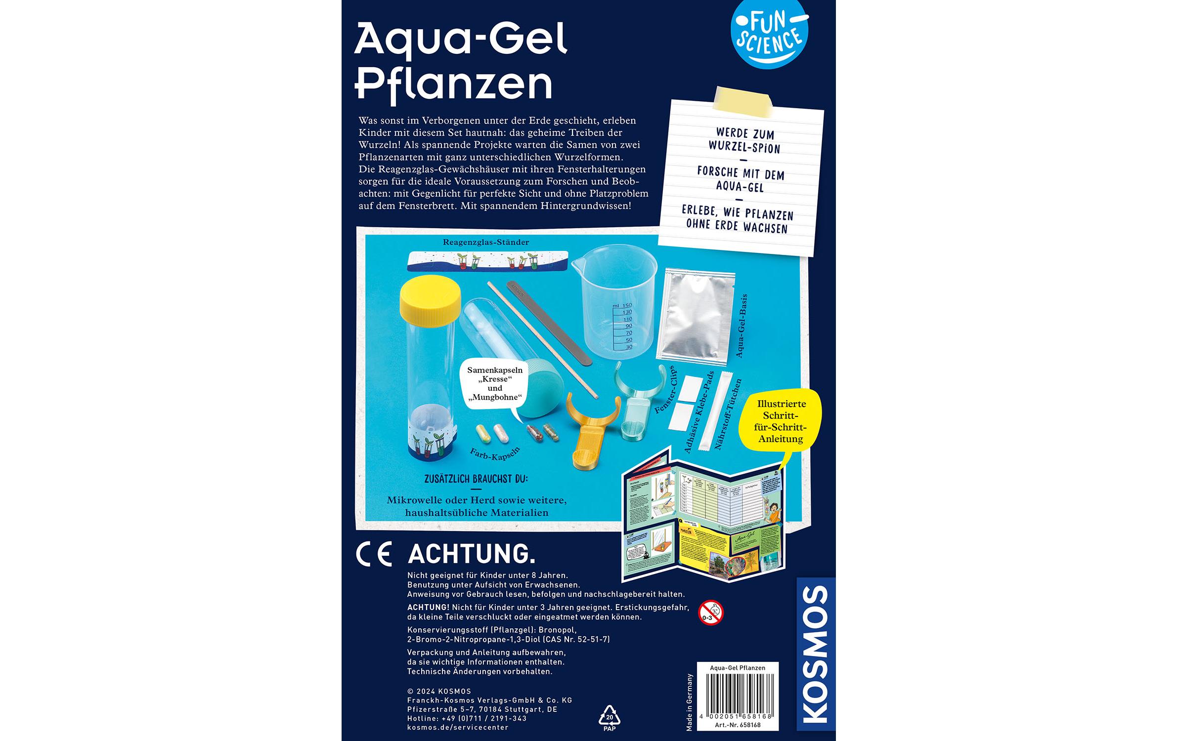 Kosmos Experimentierkasten Fun Science: Aqua-Gel Pflanzen Kosmos Experimentierkasten Fun Science: Aqua-Gel Pflanzen