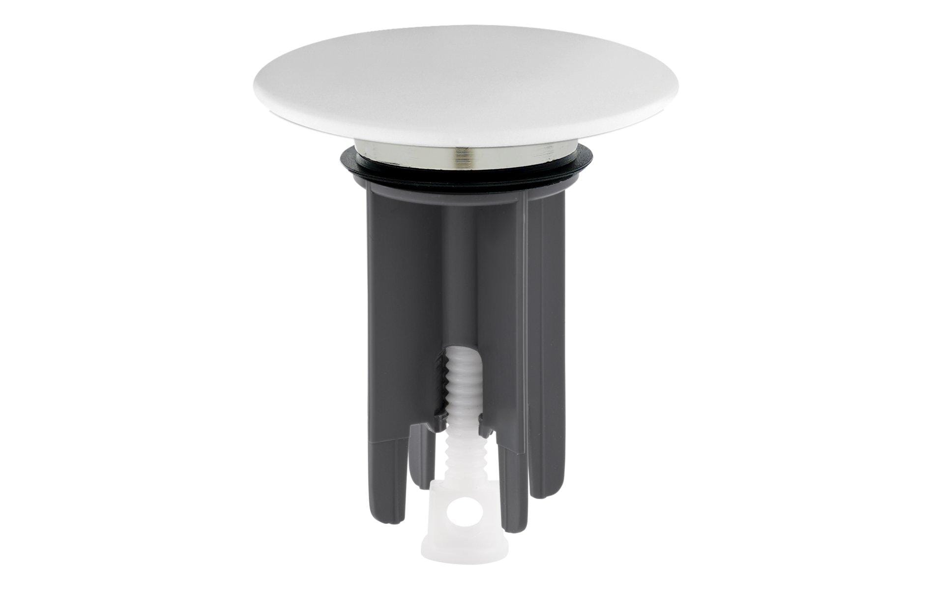 Mateu Waschbeckenstöpsel Snap Ø 63 mm, Weiss Mateu Waschbeckenstöpsel Snap Ø 63 mm, Weiss
