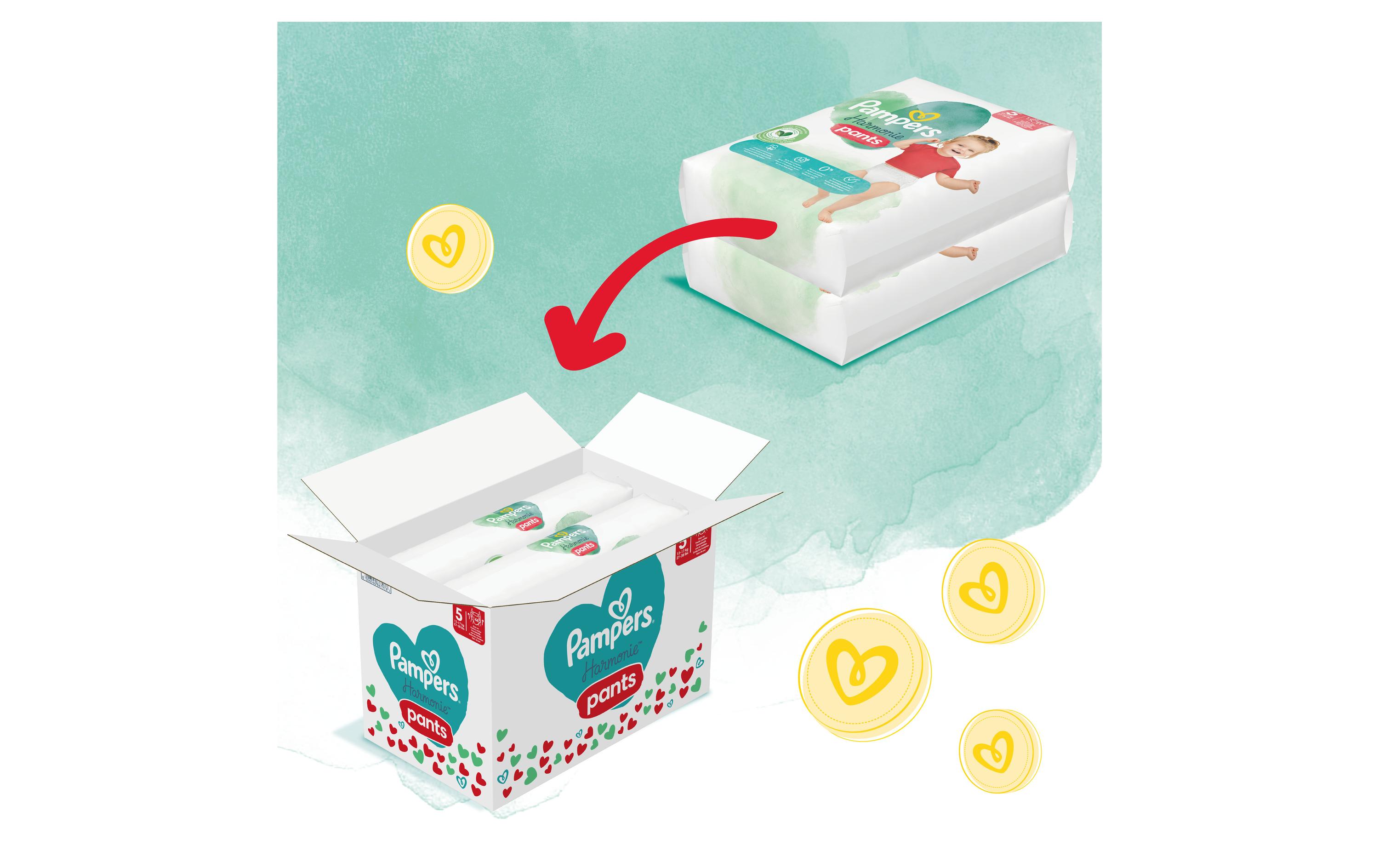 Pampers Windeln Harmonie Pants Junior Grösse 5