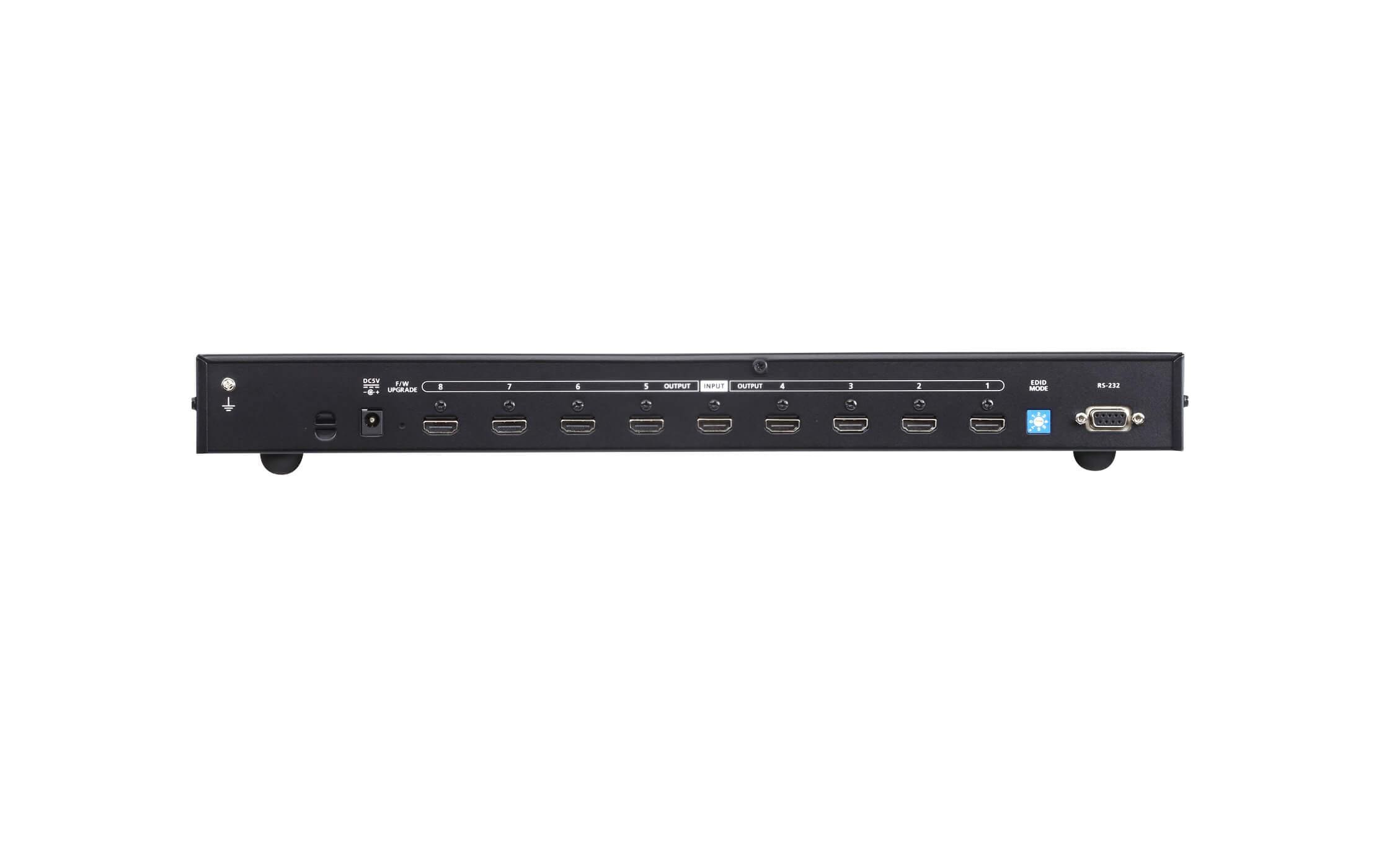 Aten 8-Port Signalsplitter VS0108HB True 4K HDMI Aten 8-Port Signalsplitter VS0108HB True 4K HDMI
