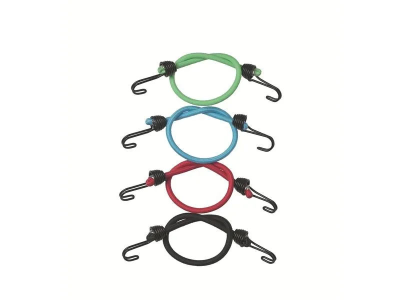 Masterlock Gummi-Spannseilset 25 cm x 4 mm, 4 Stück Masterlock Gummi-Spannseilset 25 cm x 4 mm, 4 Stück