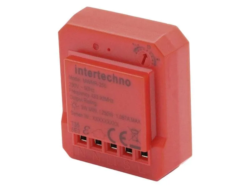 Intertechno Funk-Mini Einbaudimmer ITD-250 Intertechno Funk-Mini Einbaudimmer ITD-250