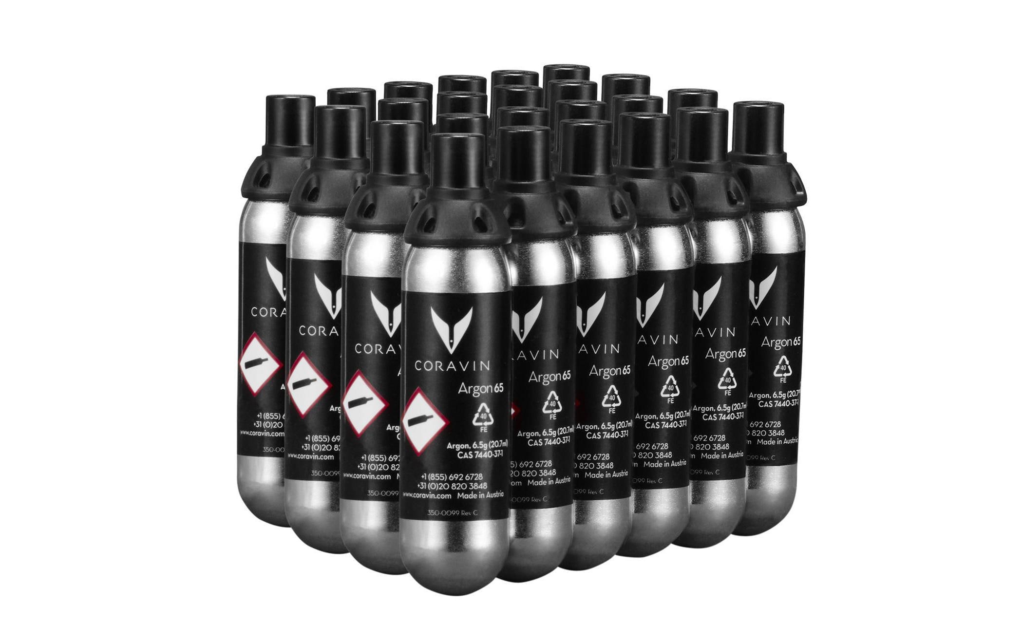 Coravin Patrone 24 Stück, Schwarz/Silber Coravin Patrone 24 Stück, Schwarz/Silber