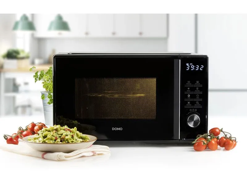 Domo Mikrowelle mit Grill DO22501G Schwarz Domo Mikrowelle mit Grill DO22501G Schwarz