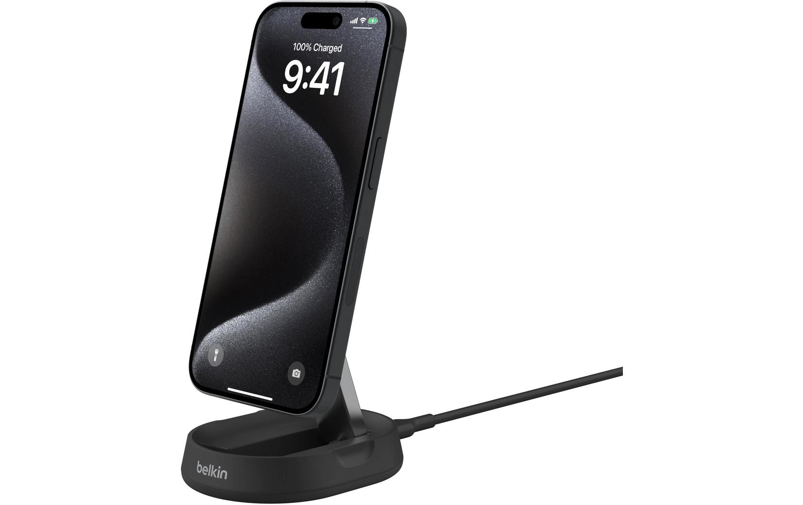 Belkin Wireless Charger Boostcharge Pro Qi2 Schwarz Belkin Wireless Charger Boostcharge Pro Qi2 Schwarz