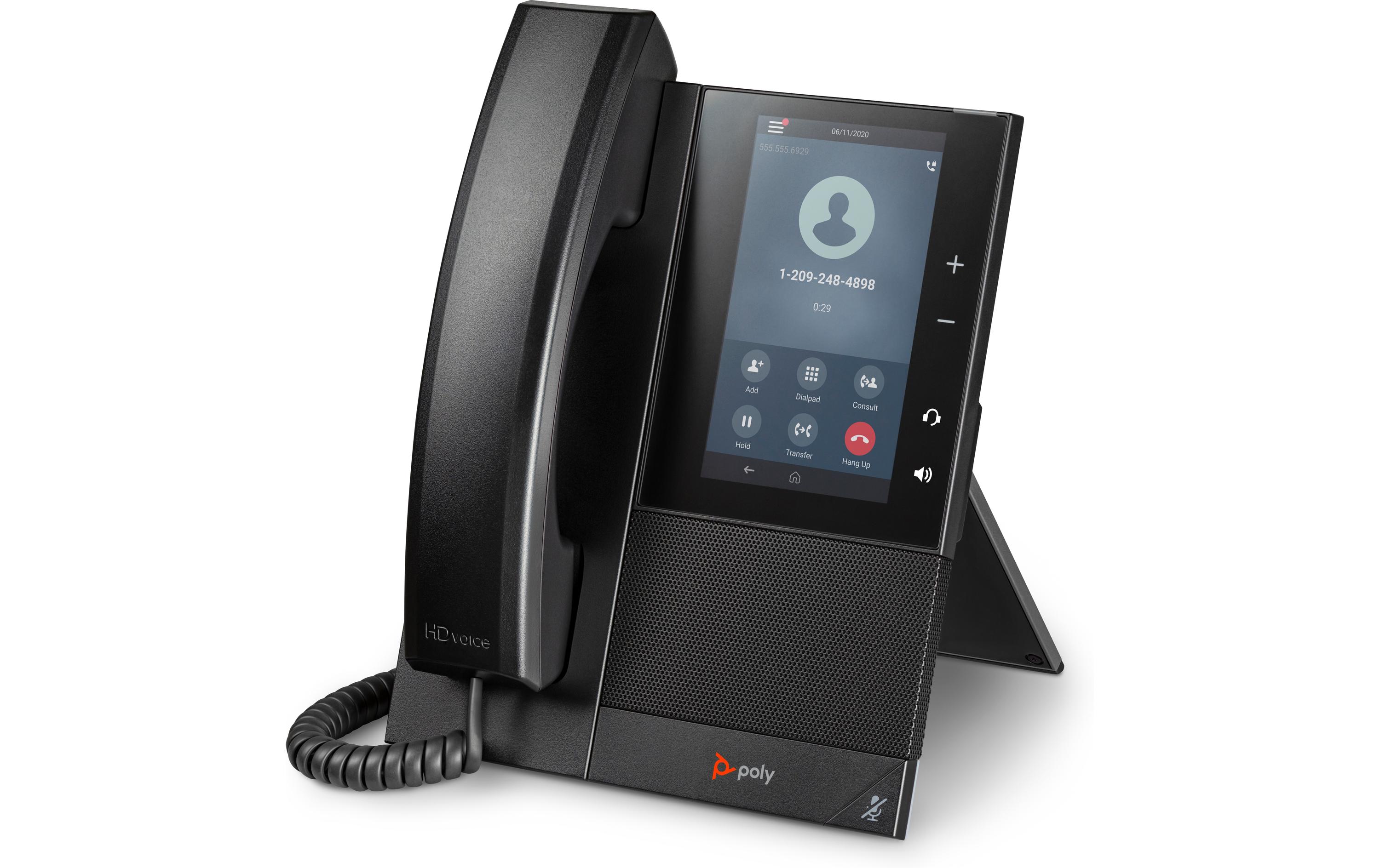 Poly Tischtelefon CCX 505 SIP Schwarz Poly Tischtelefon CCX 505 SIP Schwarz