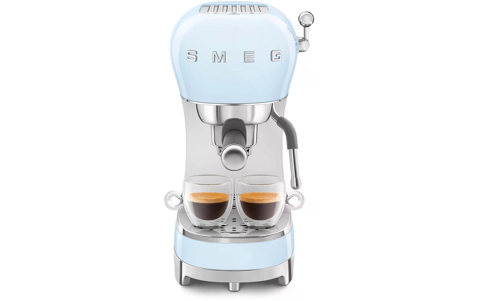 SMEG Siebträgermaschine 50's Style ECF02PBEU Blau