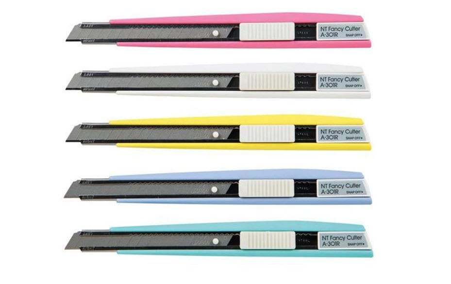 NT Cutter Cutter A-301 RP Auto Lock 9 mm, Assortiert NT Cutter Cutter A-301 RP Auto Lock 9 mm, Assortiert
