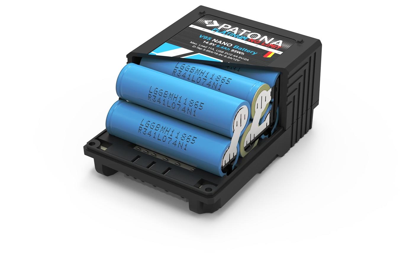 Patona Platinum NANO Akku für Sony DSR 600P