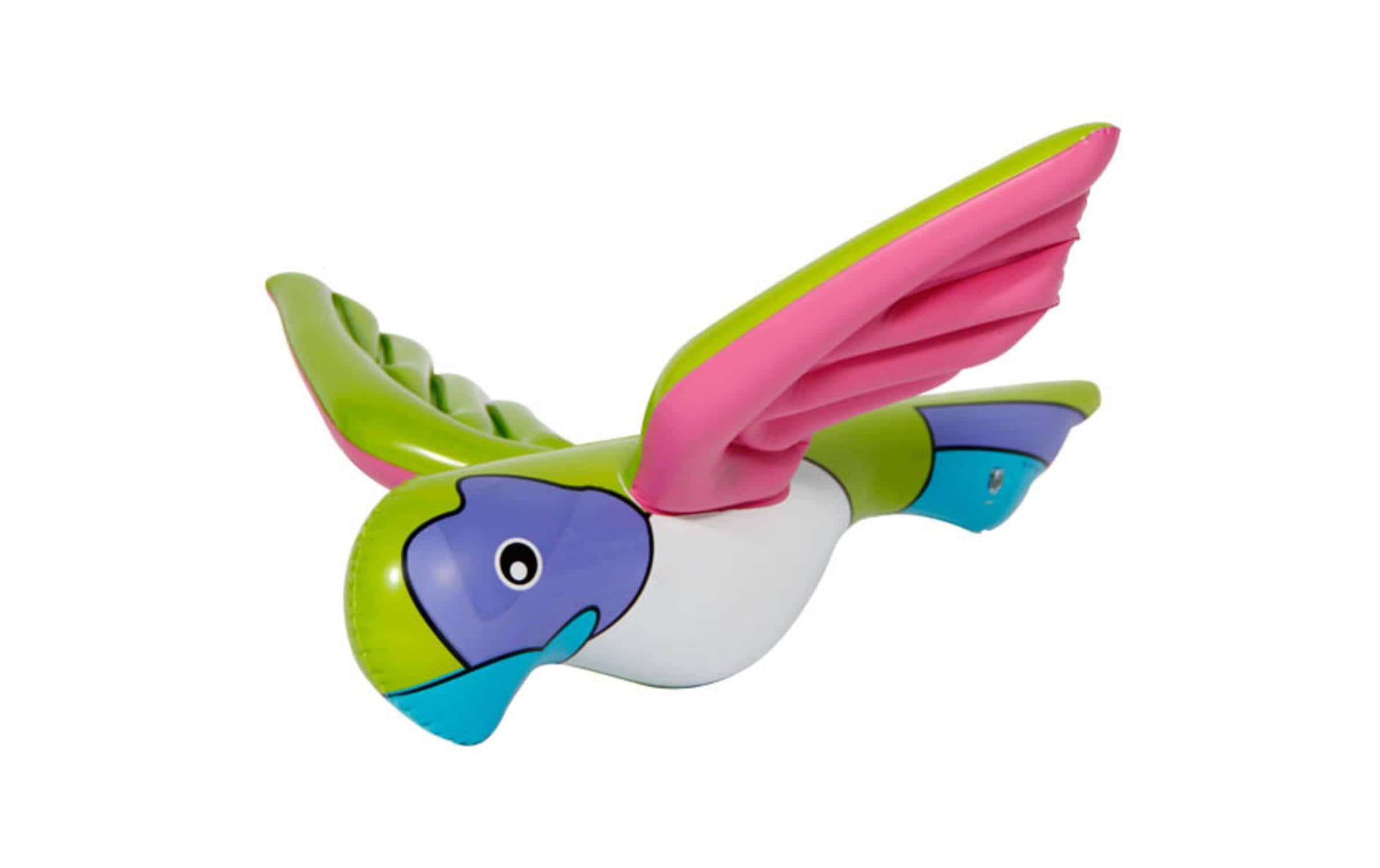 Folat Aufblasbares Accessoire Papagei Mehrfarbig