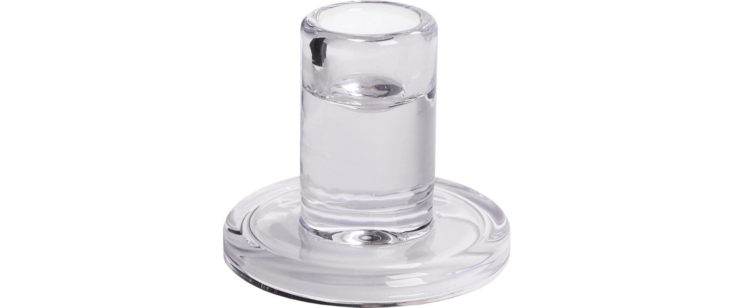 müller Kerzen Kerzenhalter 1 Stück, Transparent