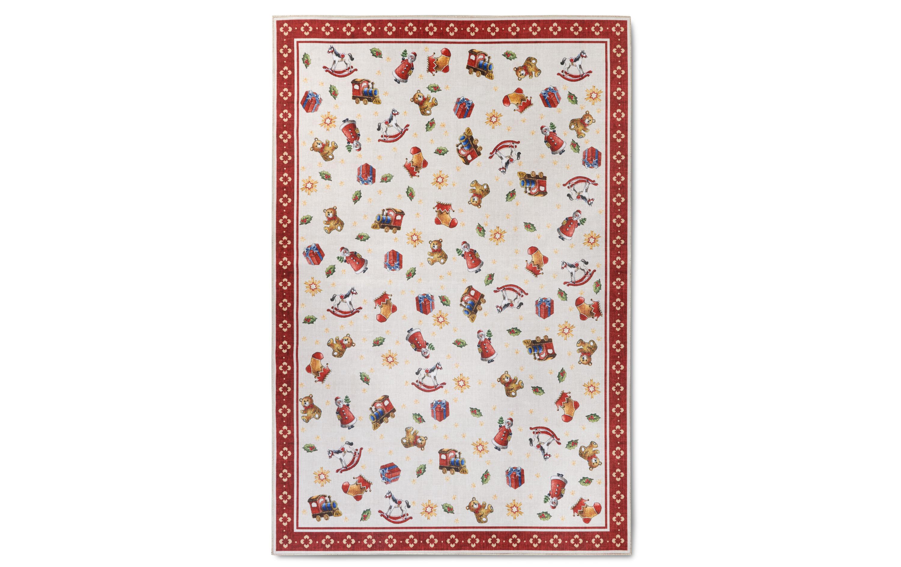 Villeroy & Boch Weihnachtsteppich Nostalgic 160 x 230 cm, Rot