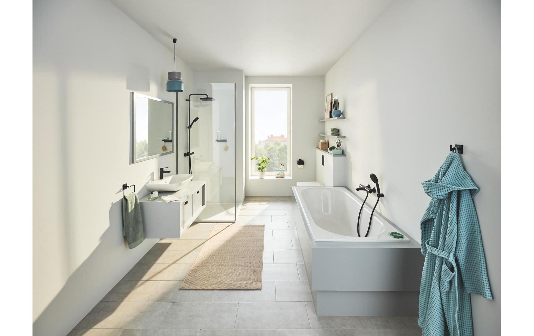 GROHE Handbrause Vitalio Comfort 110 Mattschwarz