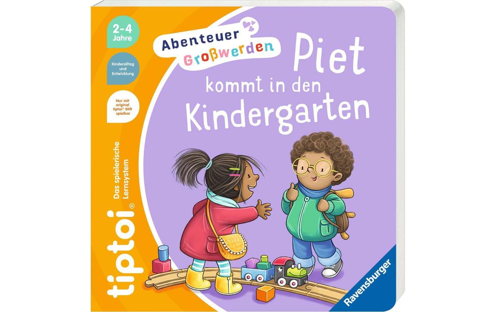 tiptoi Lernbuch Piet kommt in den Kindergarten