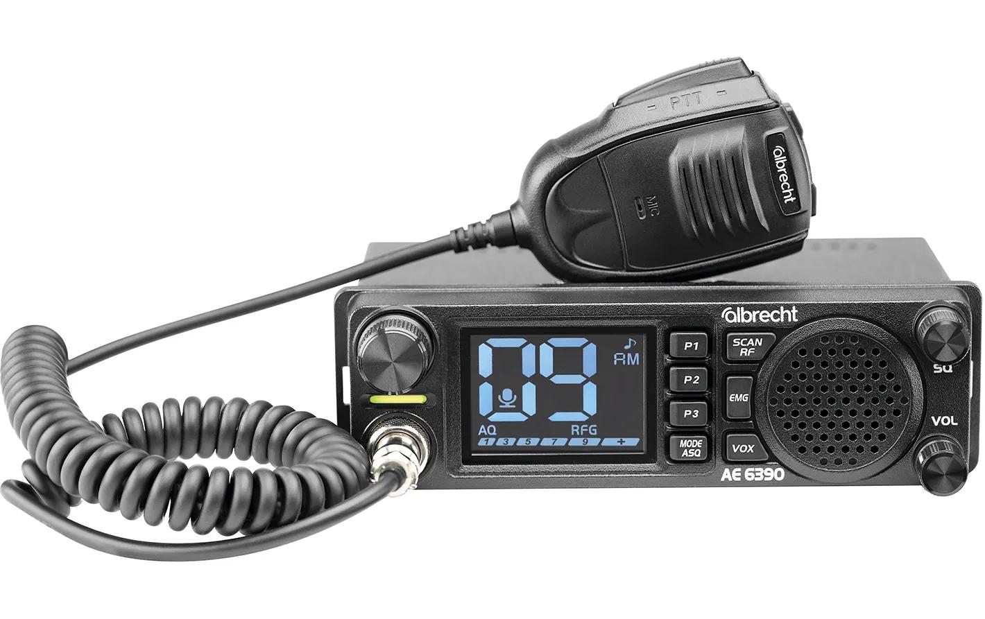 Albrecht CB Funkgerät AE6390, 12 / 24 Volt, 4 Watt, AM / FM