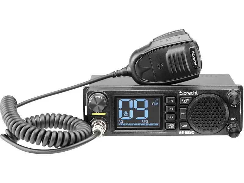 Albrecht CB Funkgerät AE6390, 12 / 24 Volt, 4 Watt, AM / FM